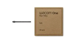Punte in feltro (nero) per penna standard Wacom One - 10 pz