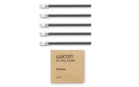 5 punte di gomma per penna Wacom Pro Pen 3