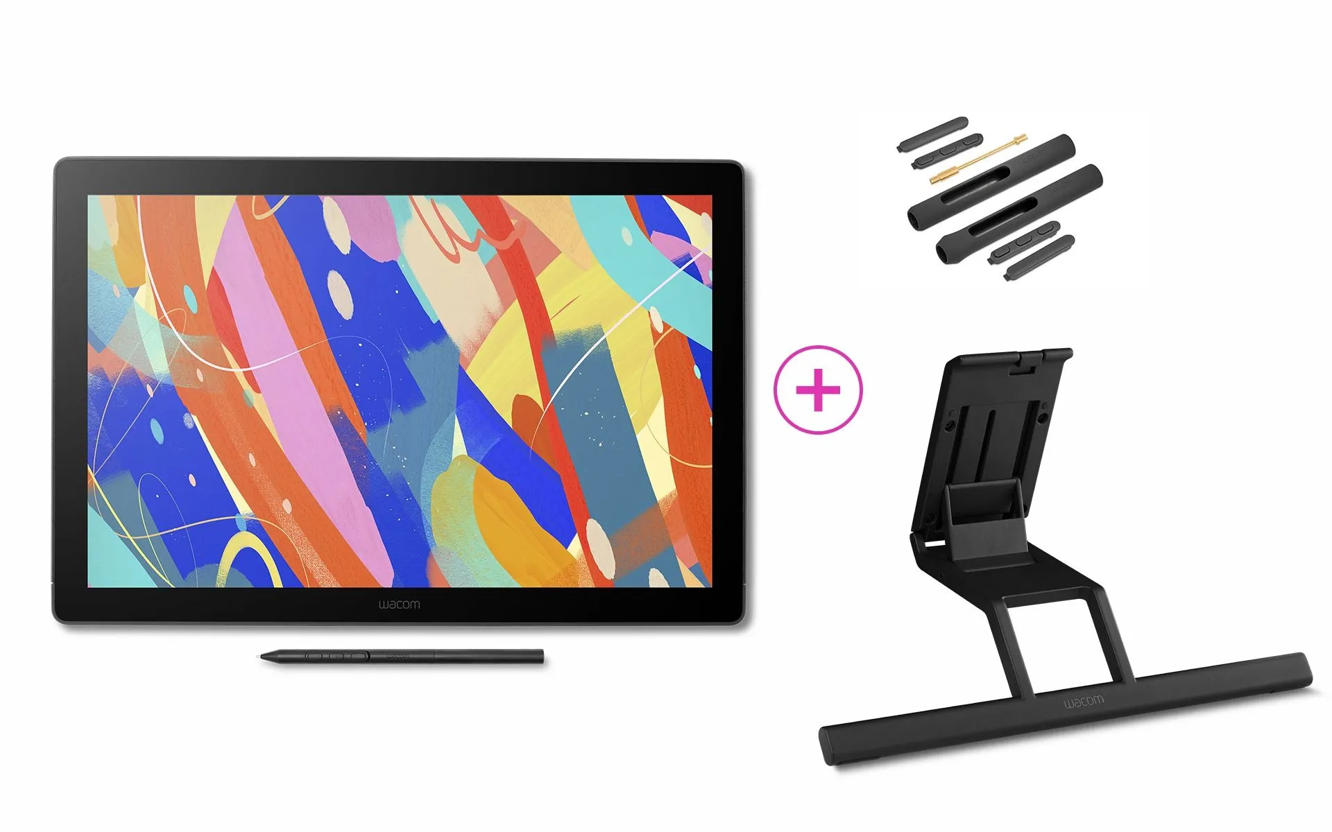 Wacom Cintiq 16 and adjustable stand and customization kit