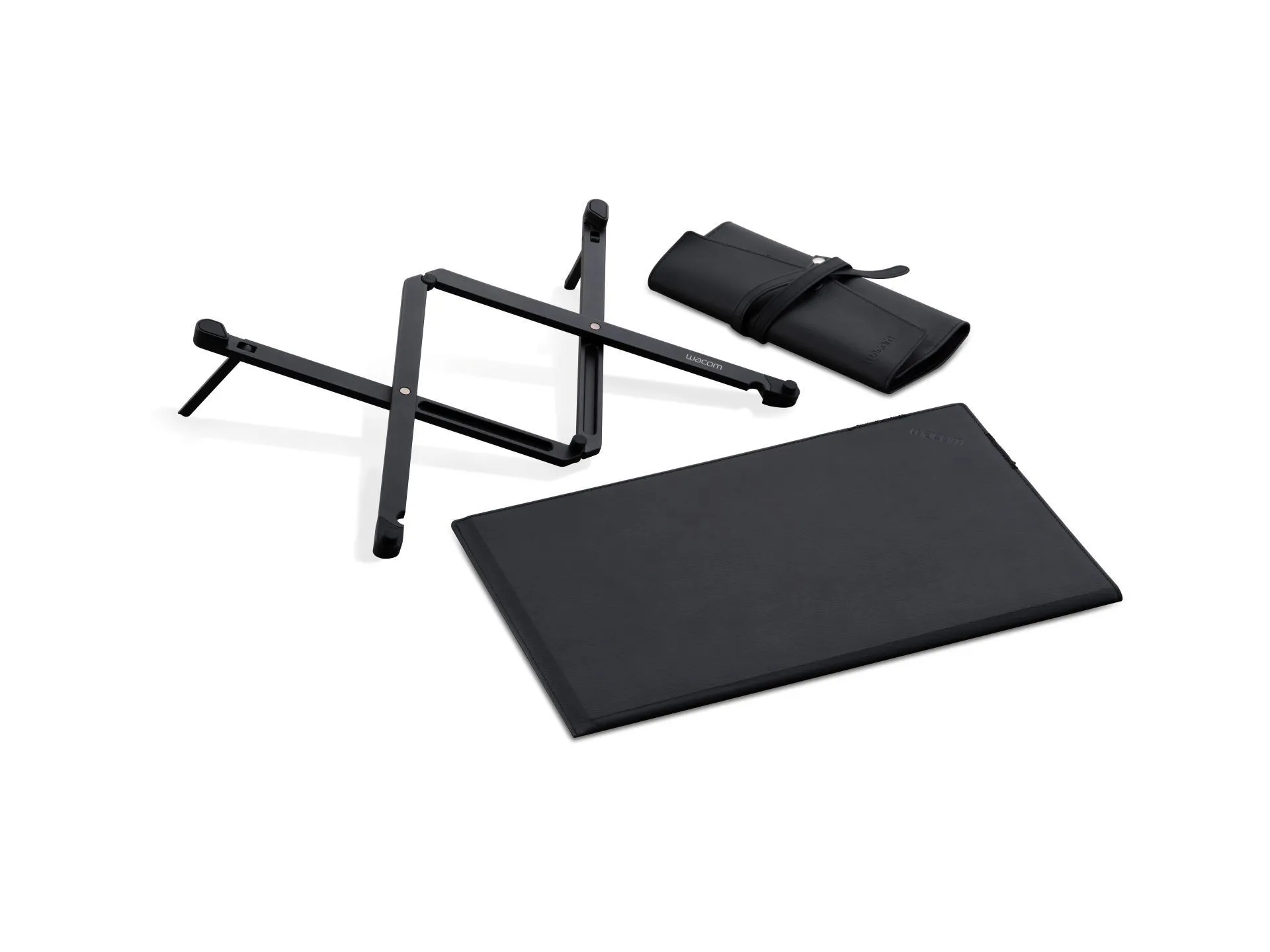 Wacom Movink 13 tablet sleeve, foldable stand and rollup case
