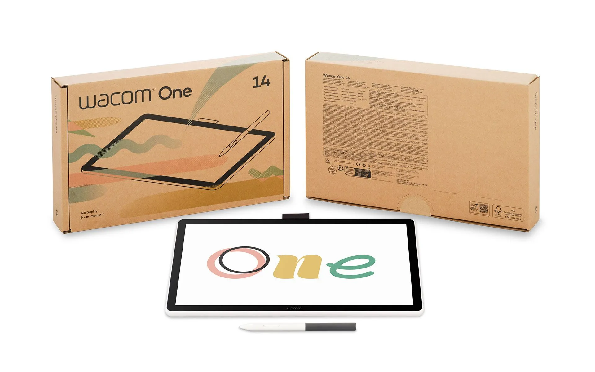 Wacom One 14 package